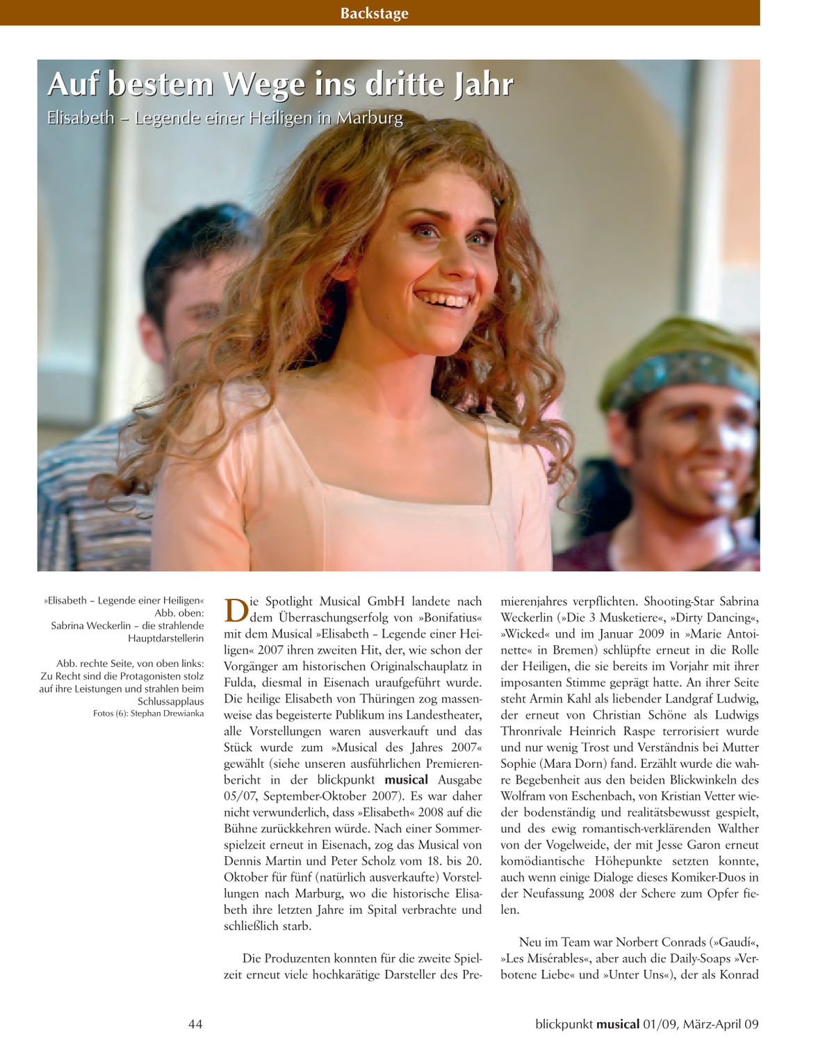Blickpunkt Musical 01-2009 - Ausgabe 39 [E-Book]