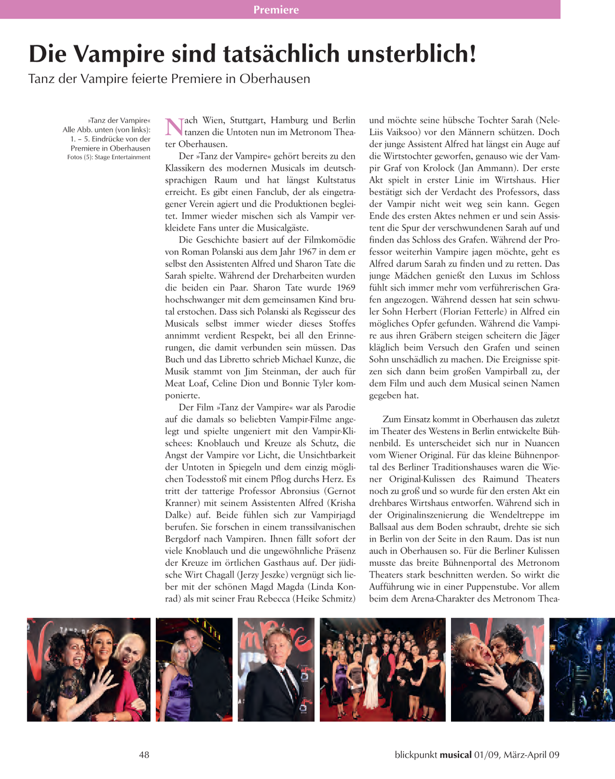 Blickpunkt Musical 01-2009 - Ausgabe 39 [E-Book]