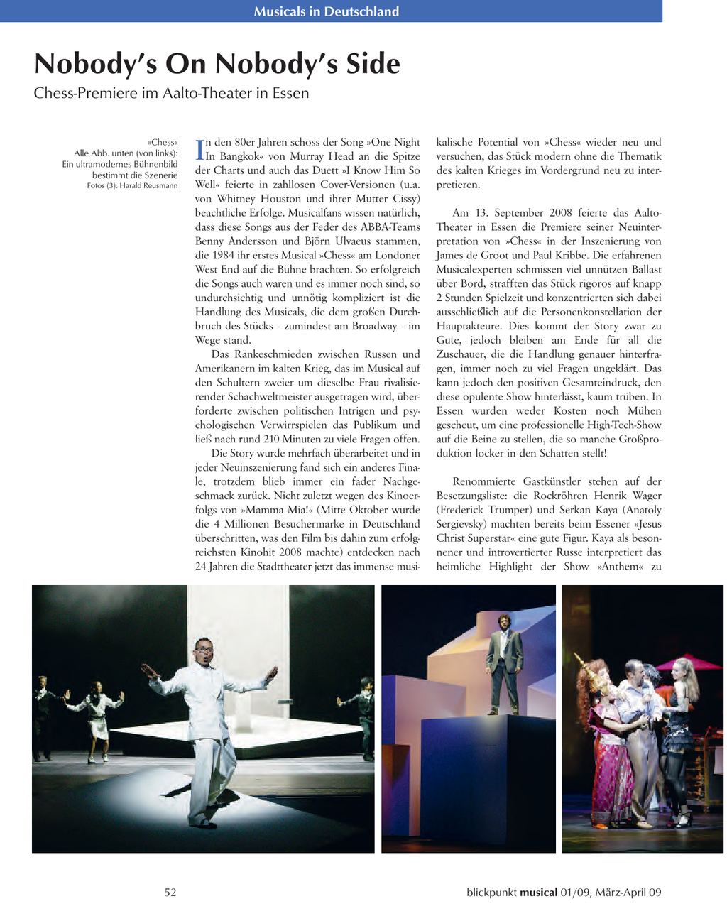 Blickpunkt Musical 01-2009 - Ausgabe 39 [E-Book]