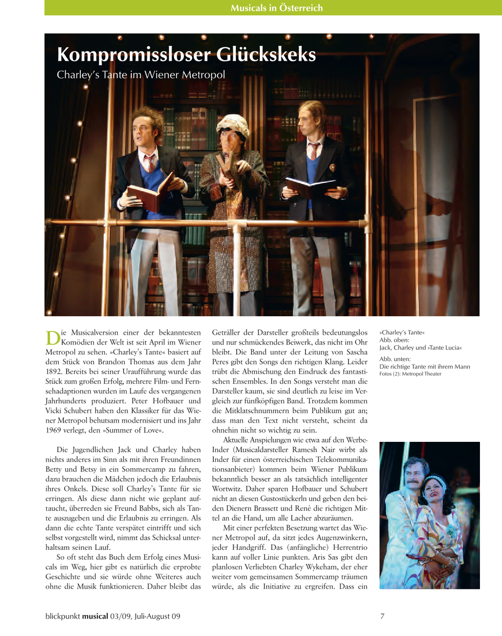 Blickpunkt Musical 03-2009 - Ausgabe 41