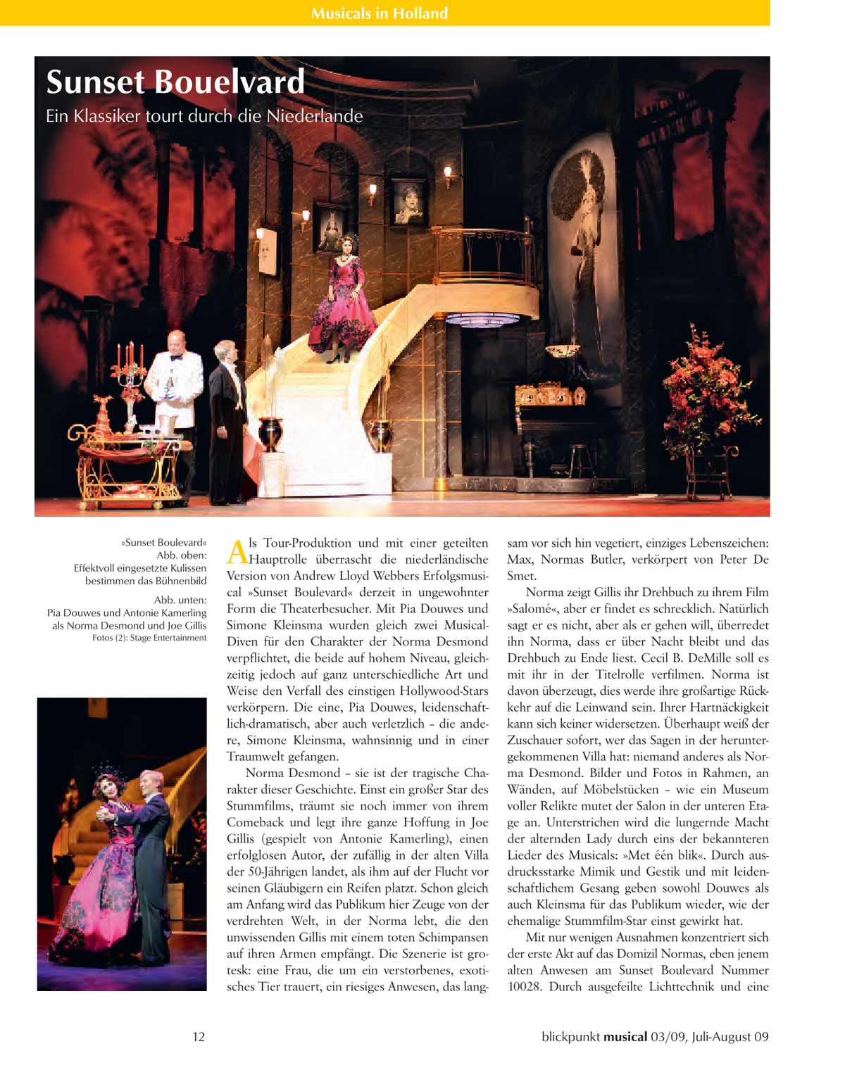 Blickpunkt Musical 03-2009 - Ausgabe 41