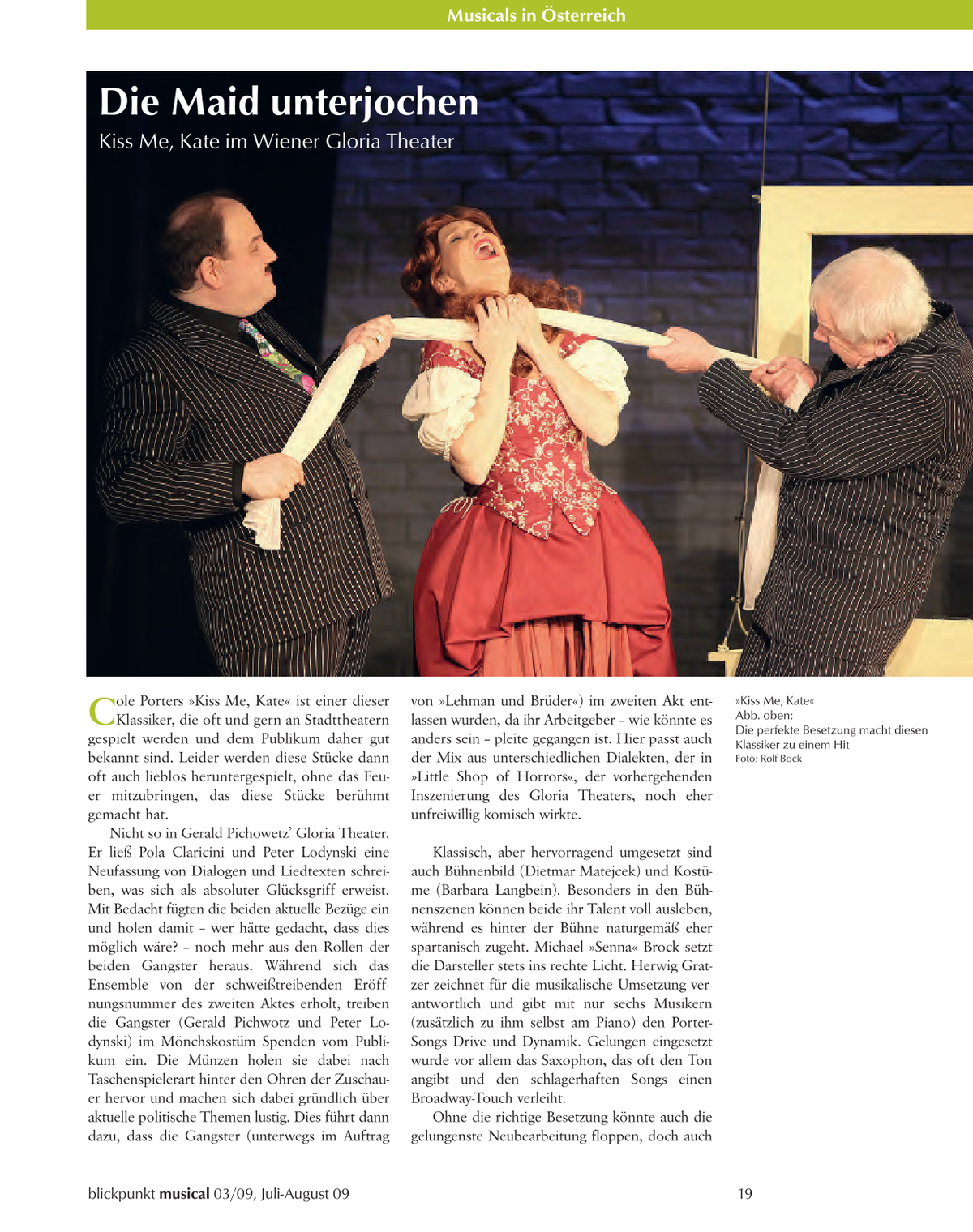 Blickpunkt Musical 03-2009 - Ausgabe 41