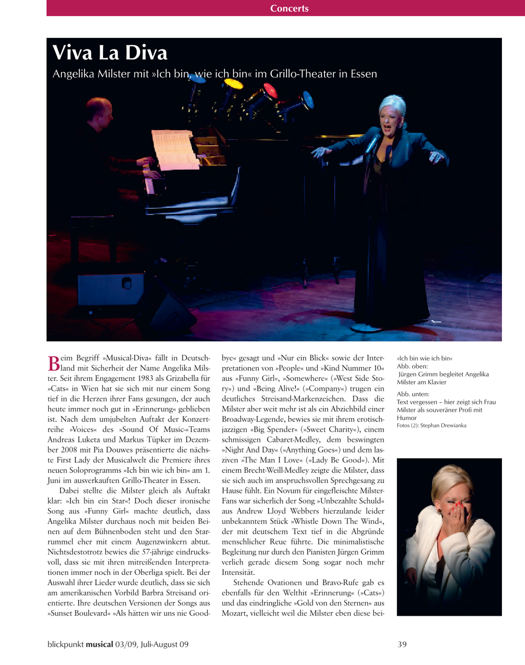 Blickpunkt Musical 03-2009 - Ausgabe 41