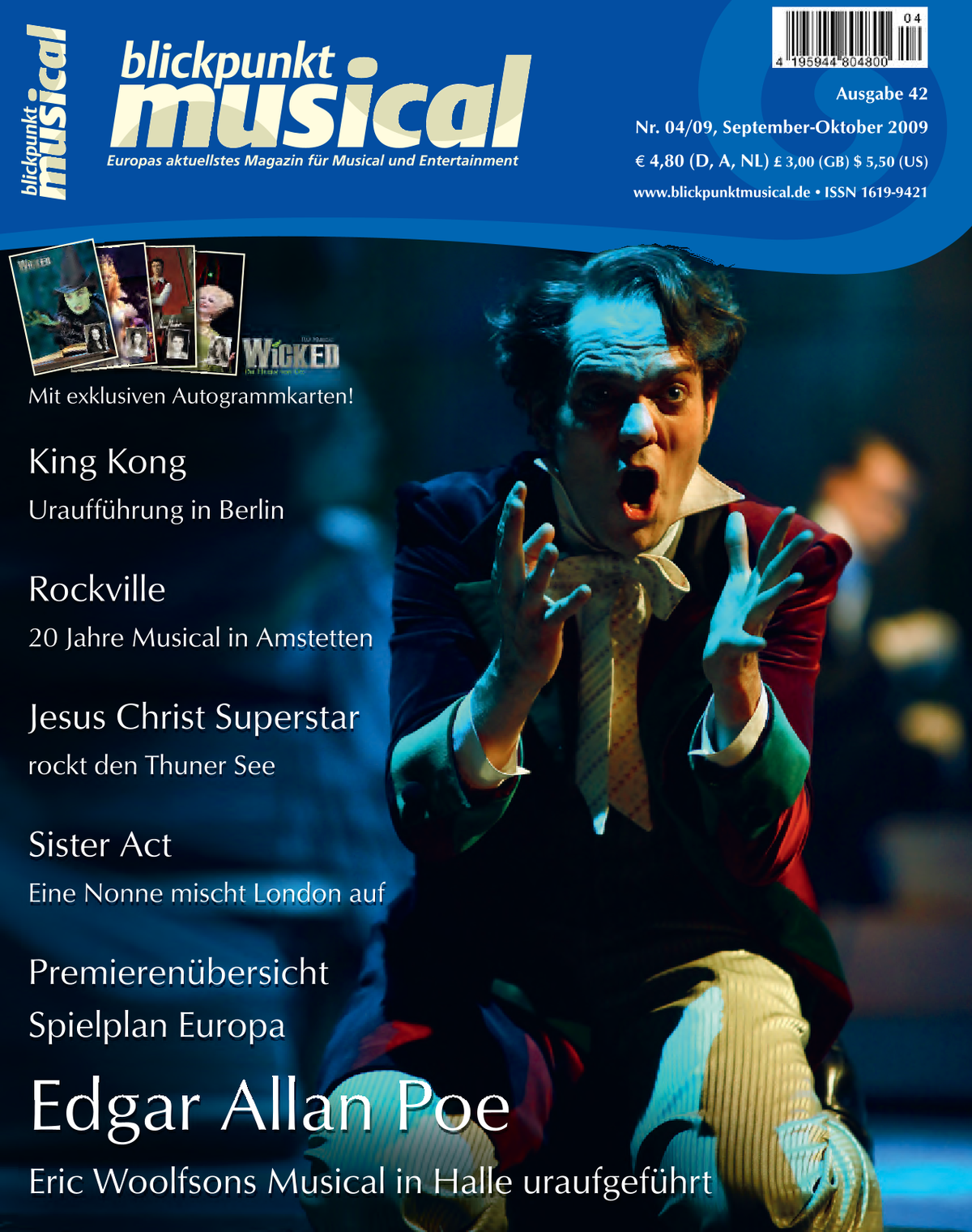 Blickpunkt Musical 04-2009 - Ausgabe 42 [E-Book]