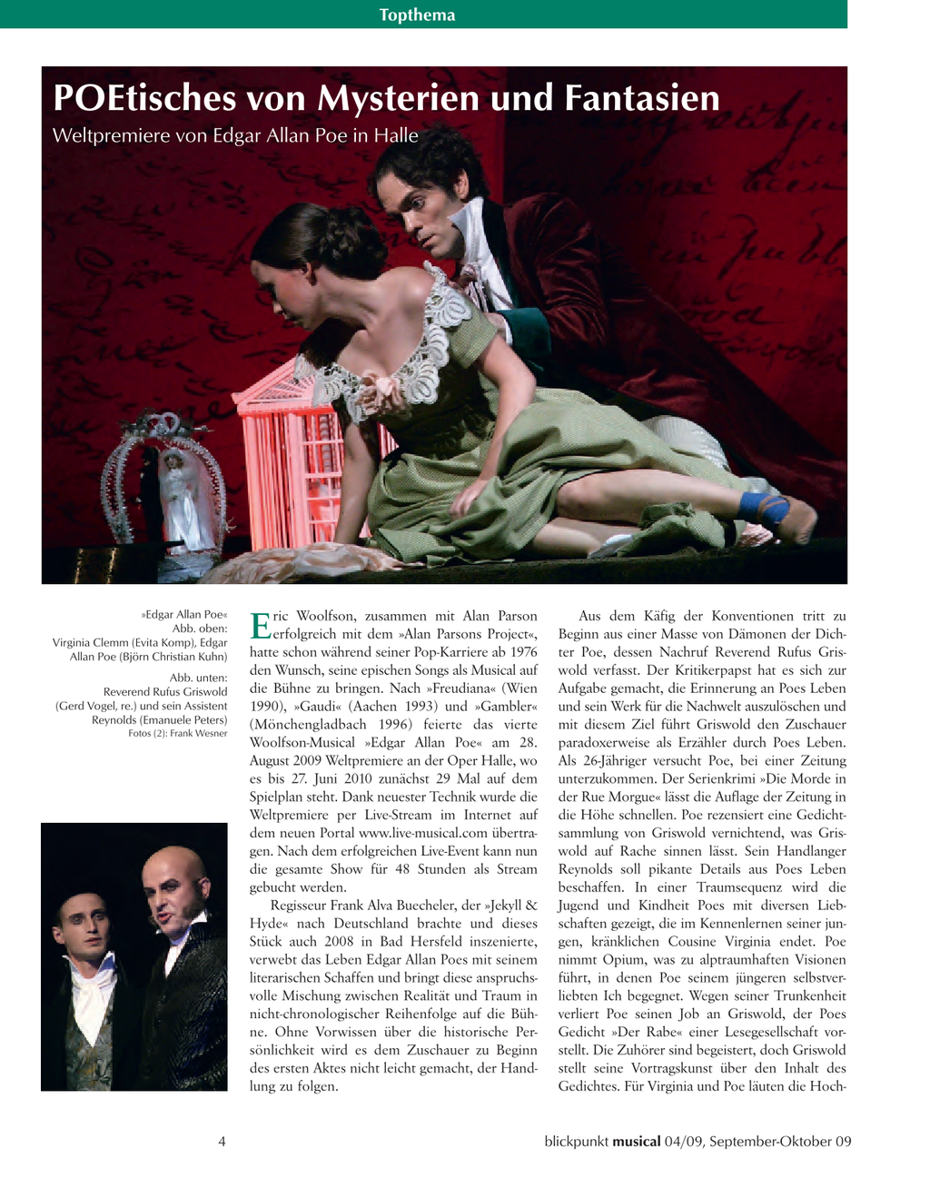 Blickpunkt Musical 04-2009 - Ausgabe 42 [E-Book]