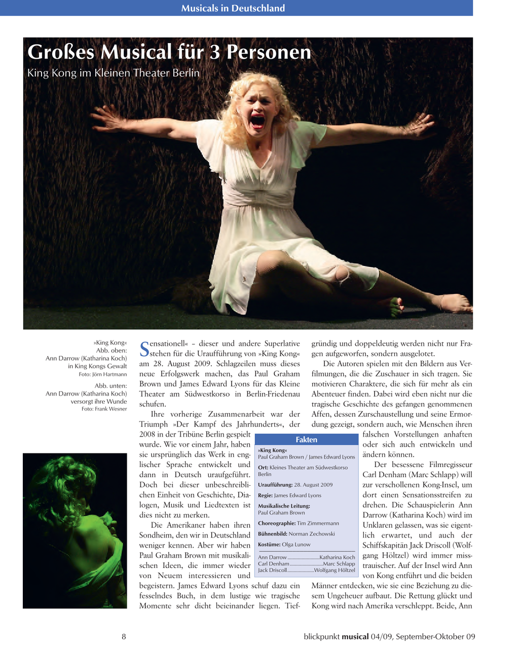 Blickpunkt Musical 04-2009 - Ausgabe 42 [E-Book]