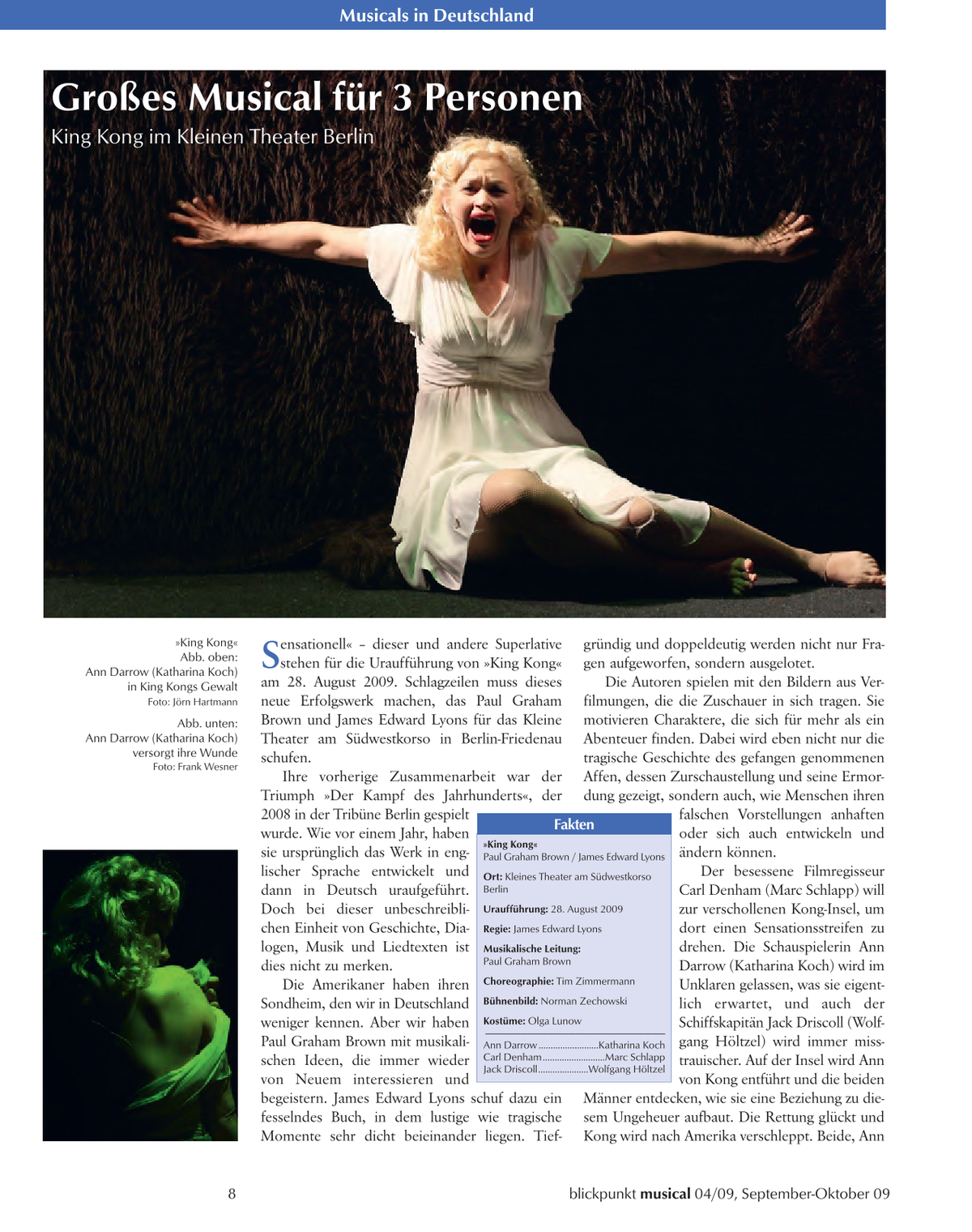 Blickpunkt Musical 04-2009 - Ausgabe 42 [E-Book]