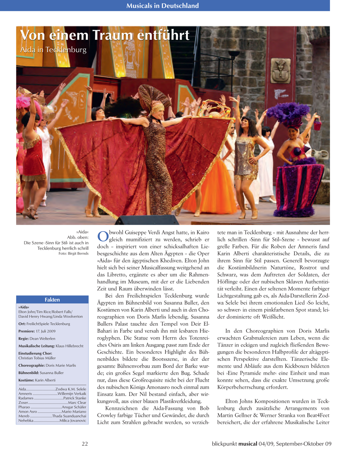 Blickpunkt Musical 04-2009 - Ausgabe 42 [E-Book]