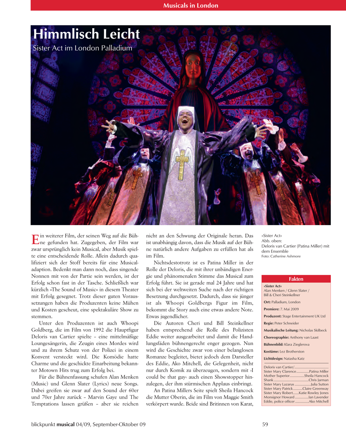 Blickpunkt Musical 04-2009 - Ausgabe 42 [E-Book]