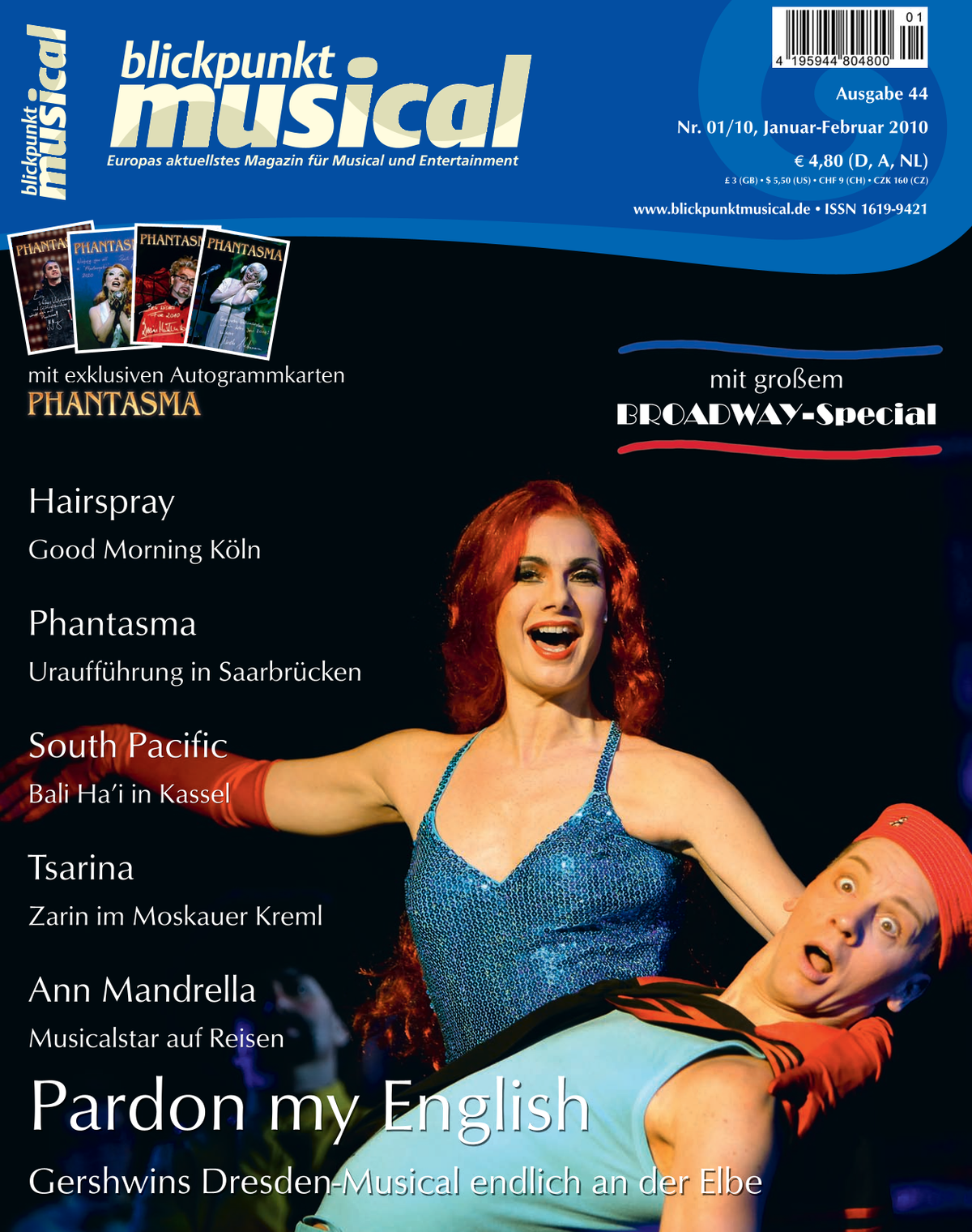 Blickpunkt Musical 01-2010 - Ausgabe 44