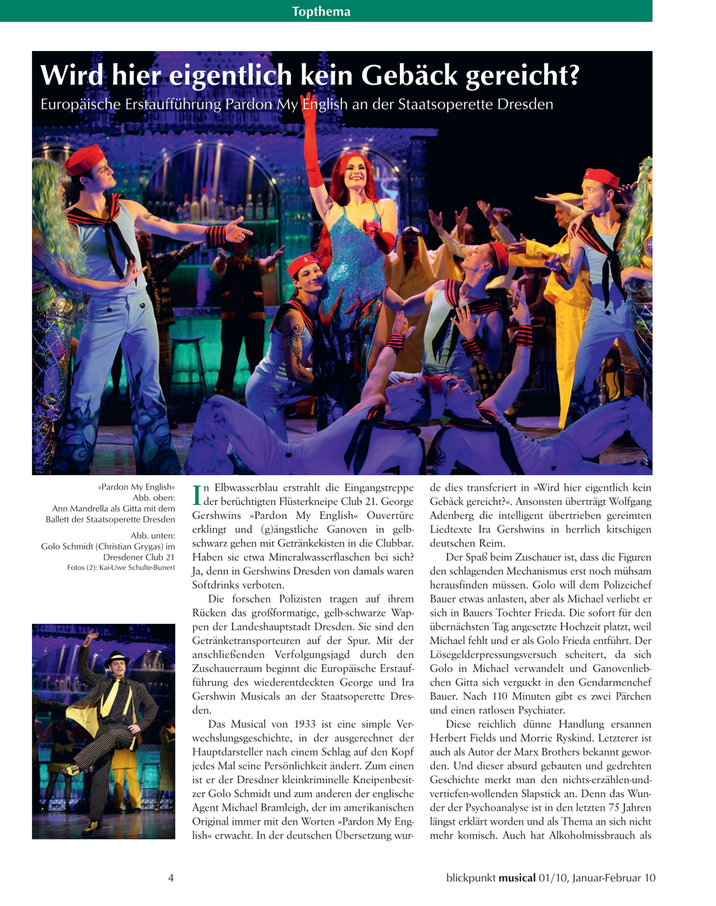 Blickpunkt Musical 01-2010 - Ausgabe 44