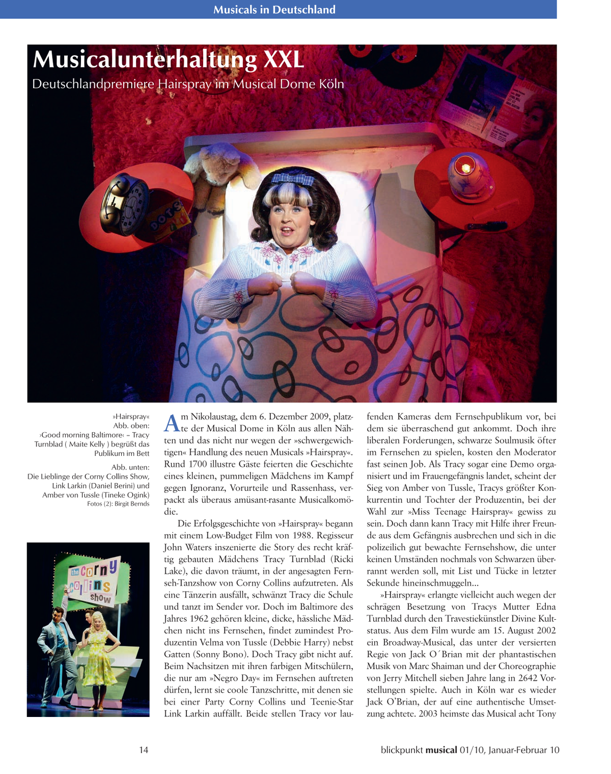 Blickpunkt Musical 01-2010 - Ausgabe 44