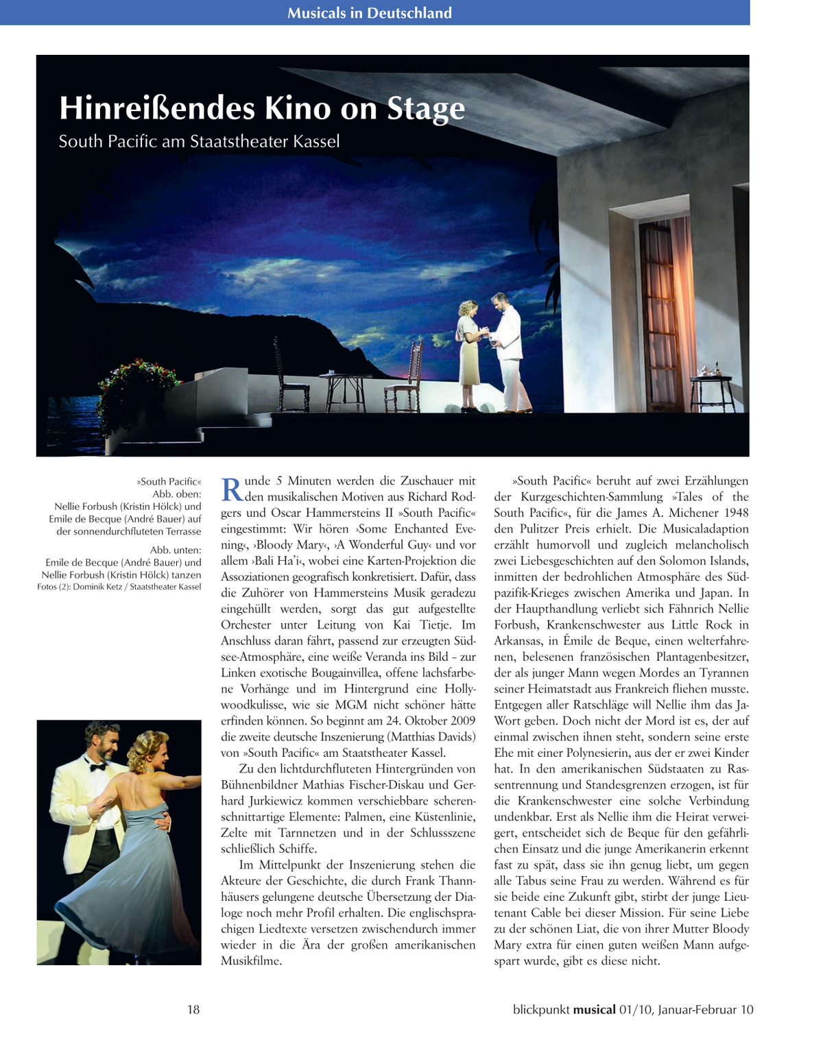 Blickpunkt Musical 01-2010 - Ausgabe 44