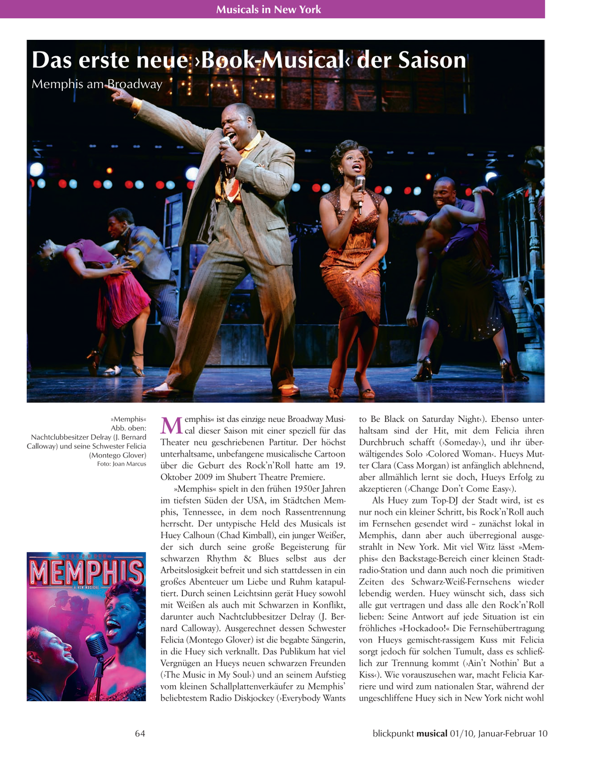Blickpunkt Musical 01-2010 - Ausgabe 44