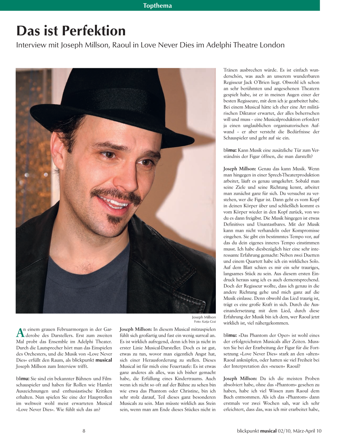 Blickpunkt Musical 02-2010 - Ausgabe 45