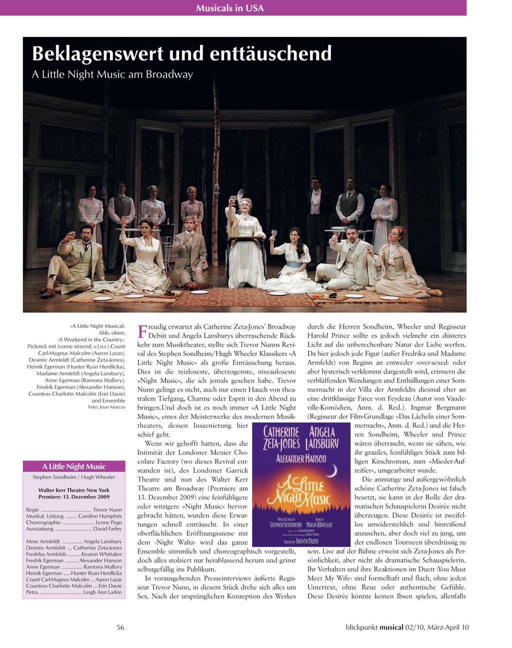 Blickpunkt Musical 02-2010 - Ausgabe 45