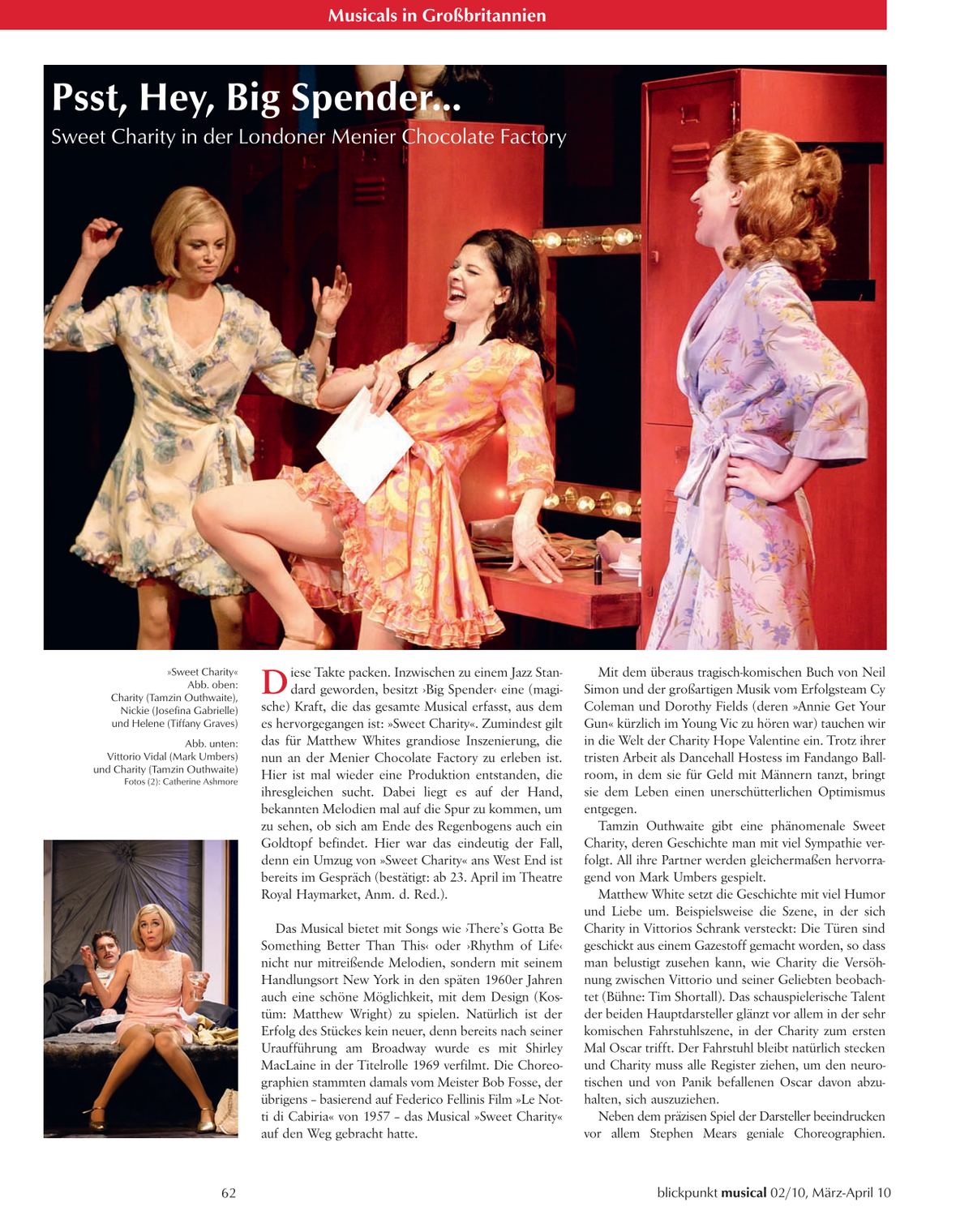 Blickpunkt Musical 02-2010 - Ausgabe 45