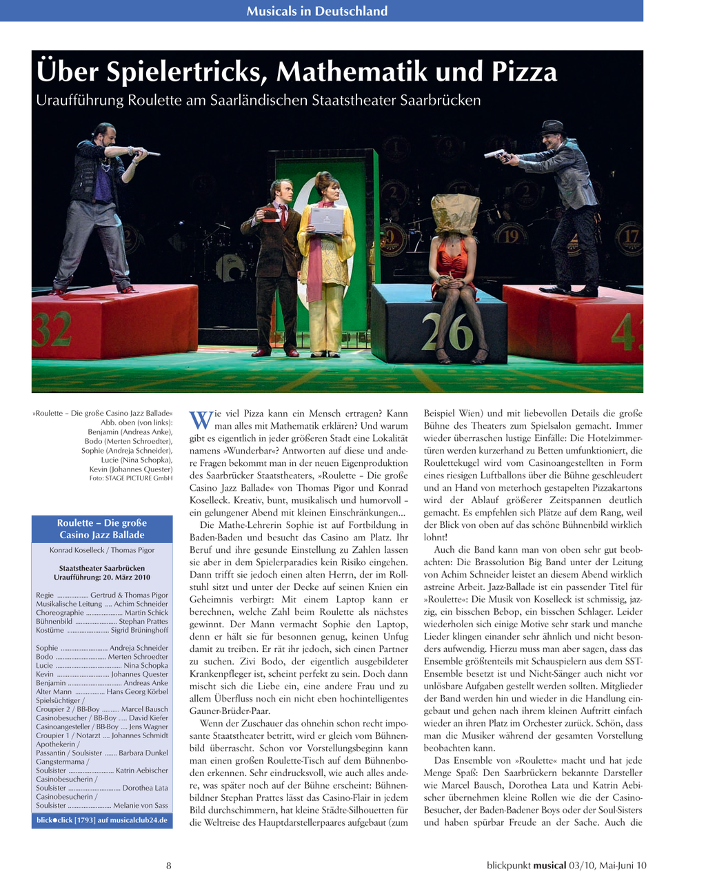 Blickpunkt Musical 03-2010 - Ausgabe 46