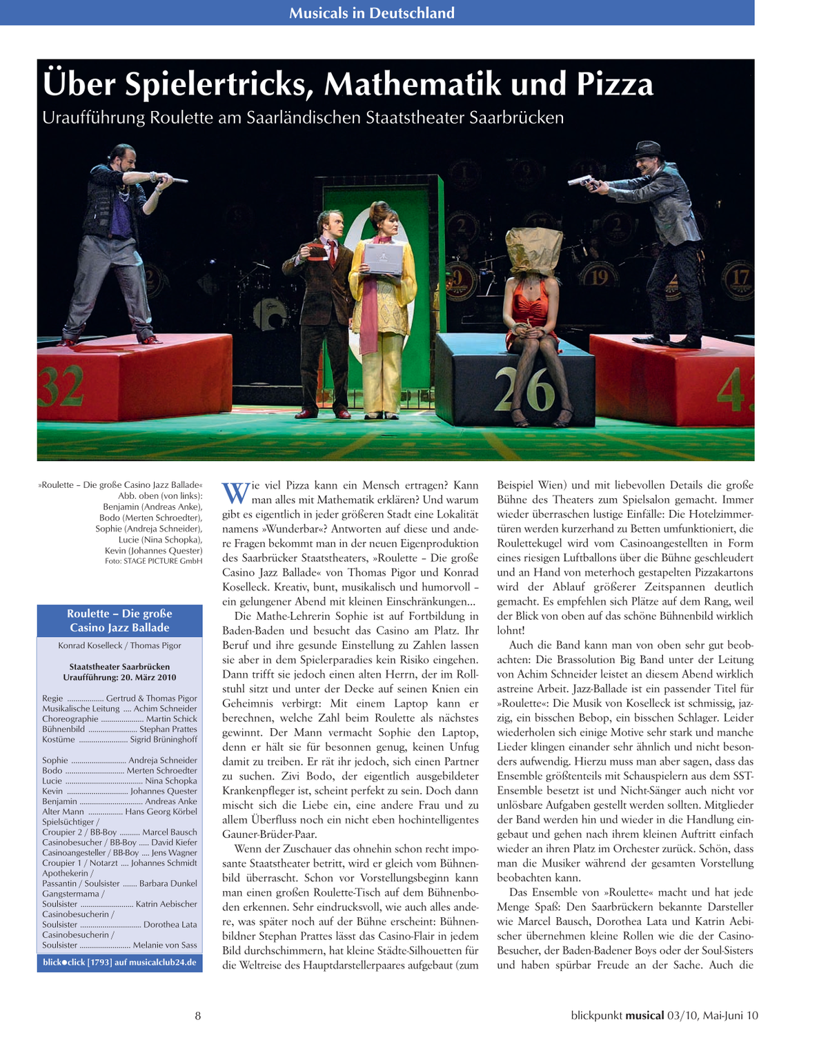 Blickpunkt Musical 03-2010 - Ausgabe 46