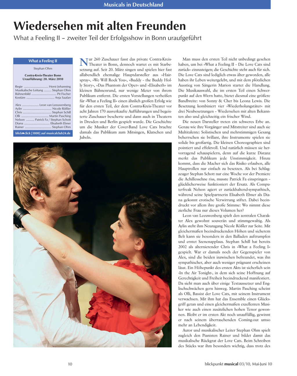 Blickpunkt Musical 03-2010 - Ausgabe 46
