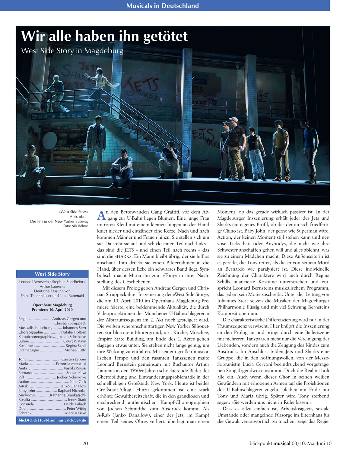 Blickpunkt Musical 03-2010 - Ausgabe 46