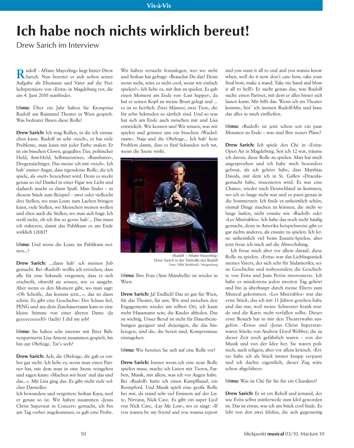 Blickpunkt Musical 03-2010 - Ausgabe 46