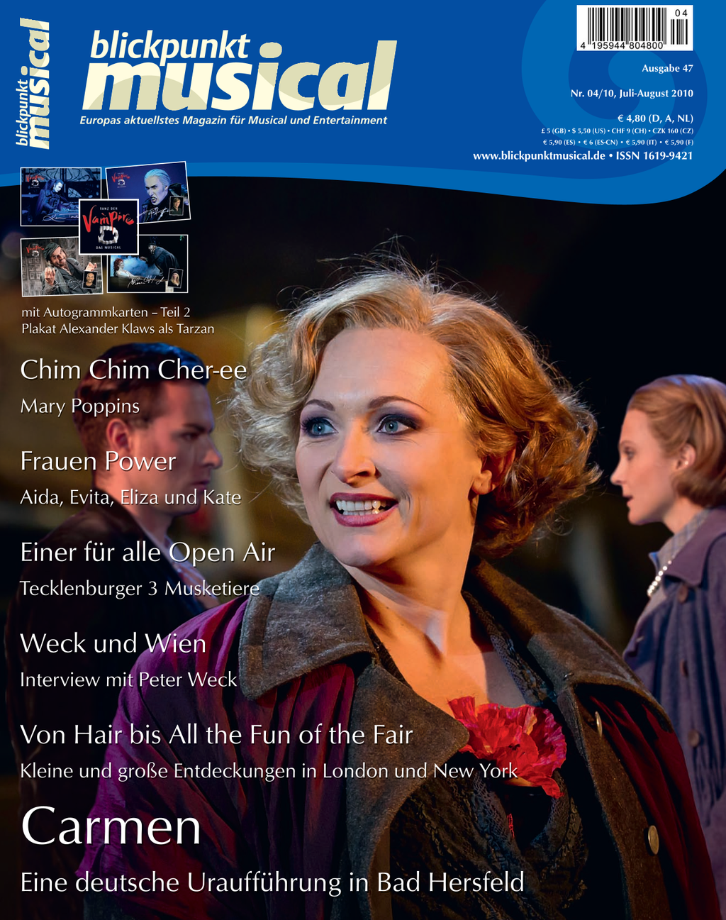 Blickpunkt Musical 04-2010 - Ausgabe 47