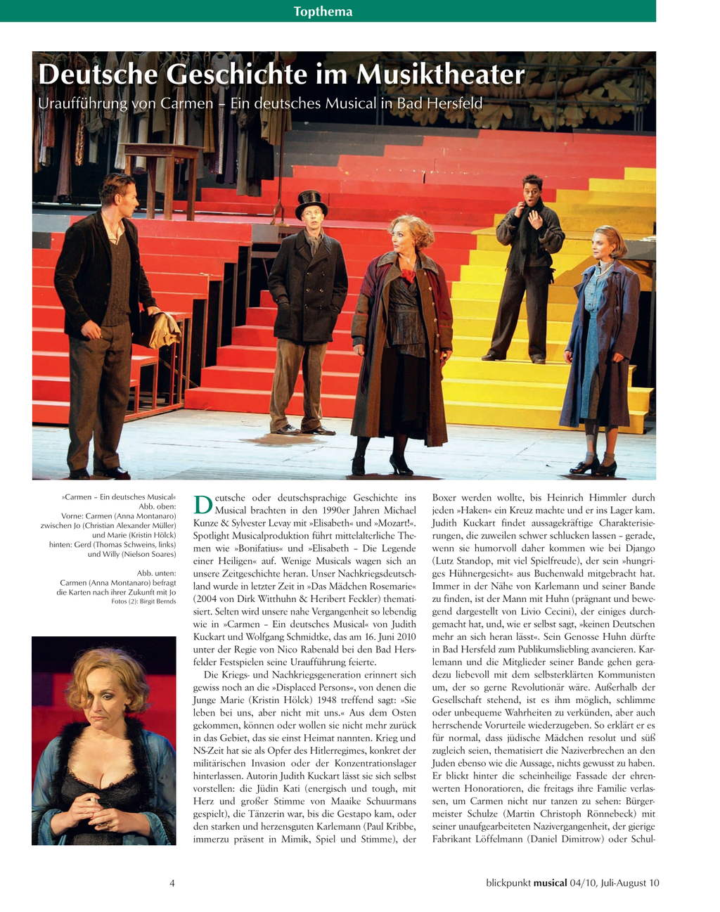 Blickpunkt Musical 04-2010 - Ausgabe 47
