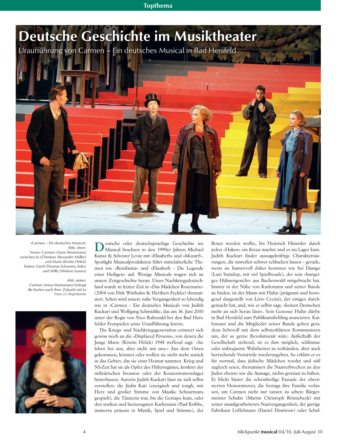 Blickpunkt Musical 04-2010 - Ausgabe 47