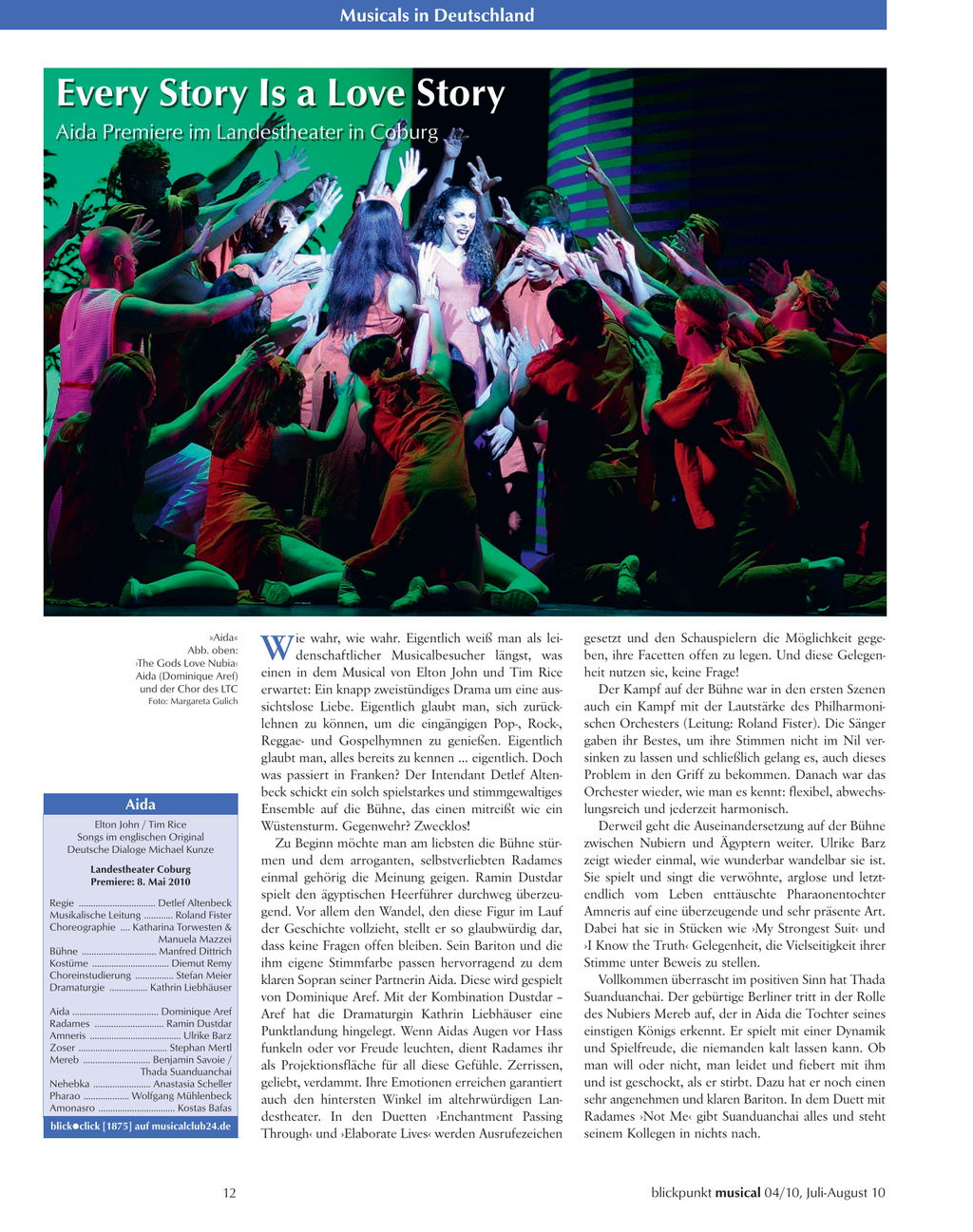Blickpunkt Musical 04-2010 - Ausgabe 47
