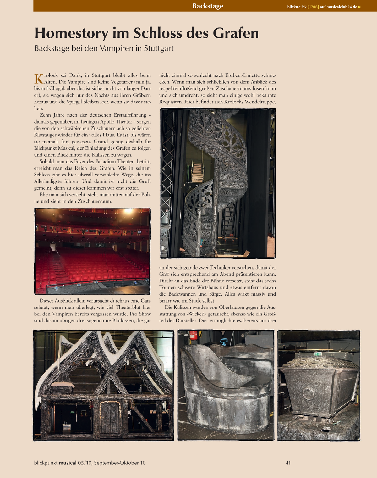 Blickpunkt Musical 05-2010 - Ausgabe 48