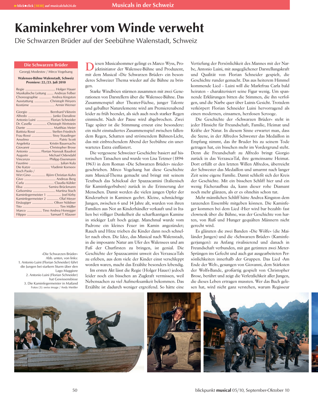 Blickpunkt Musical 05-2010 - Ausgabe 48
