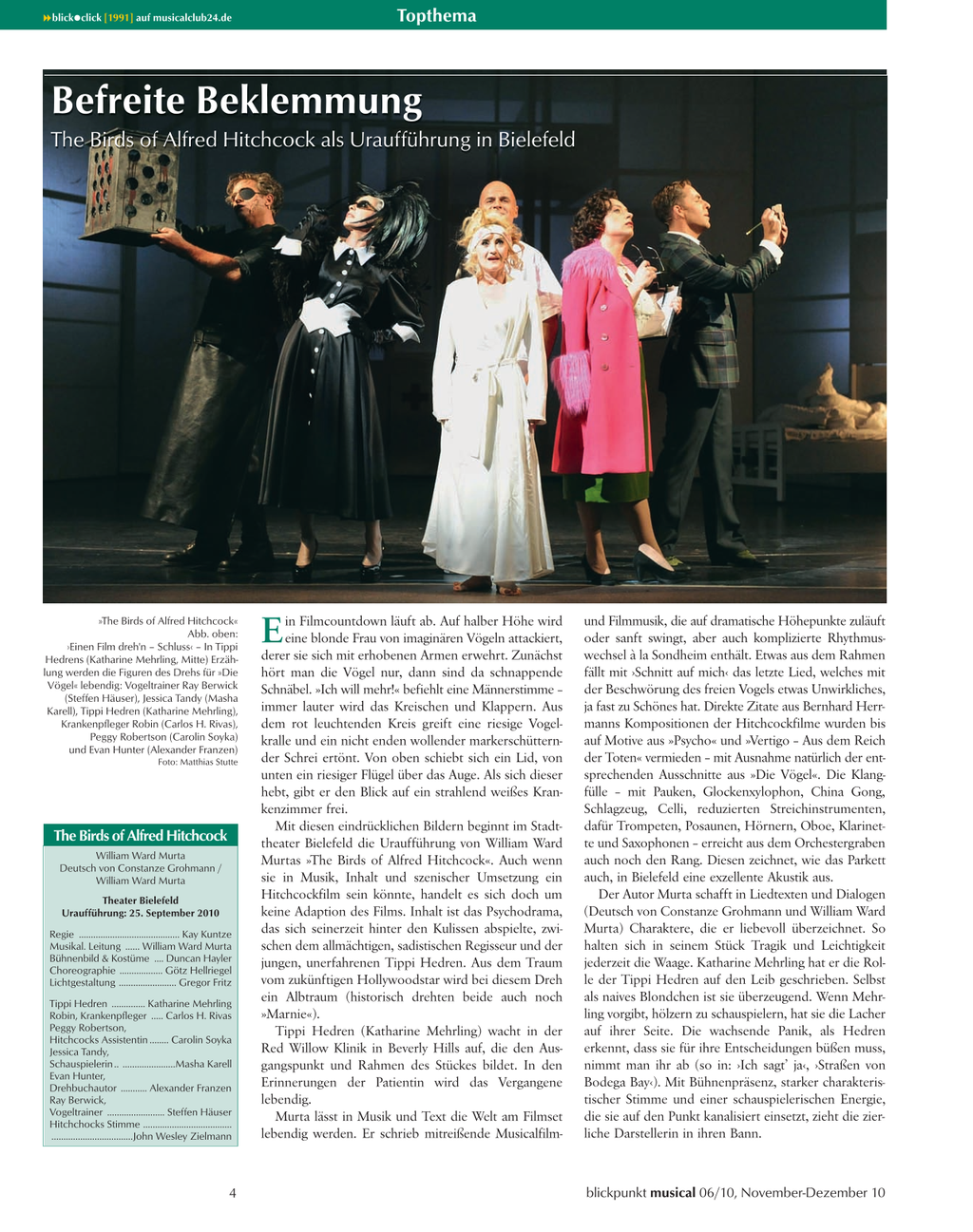 Blickpunkt Musical 06-2010 - Ausgabe 49