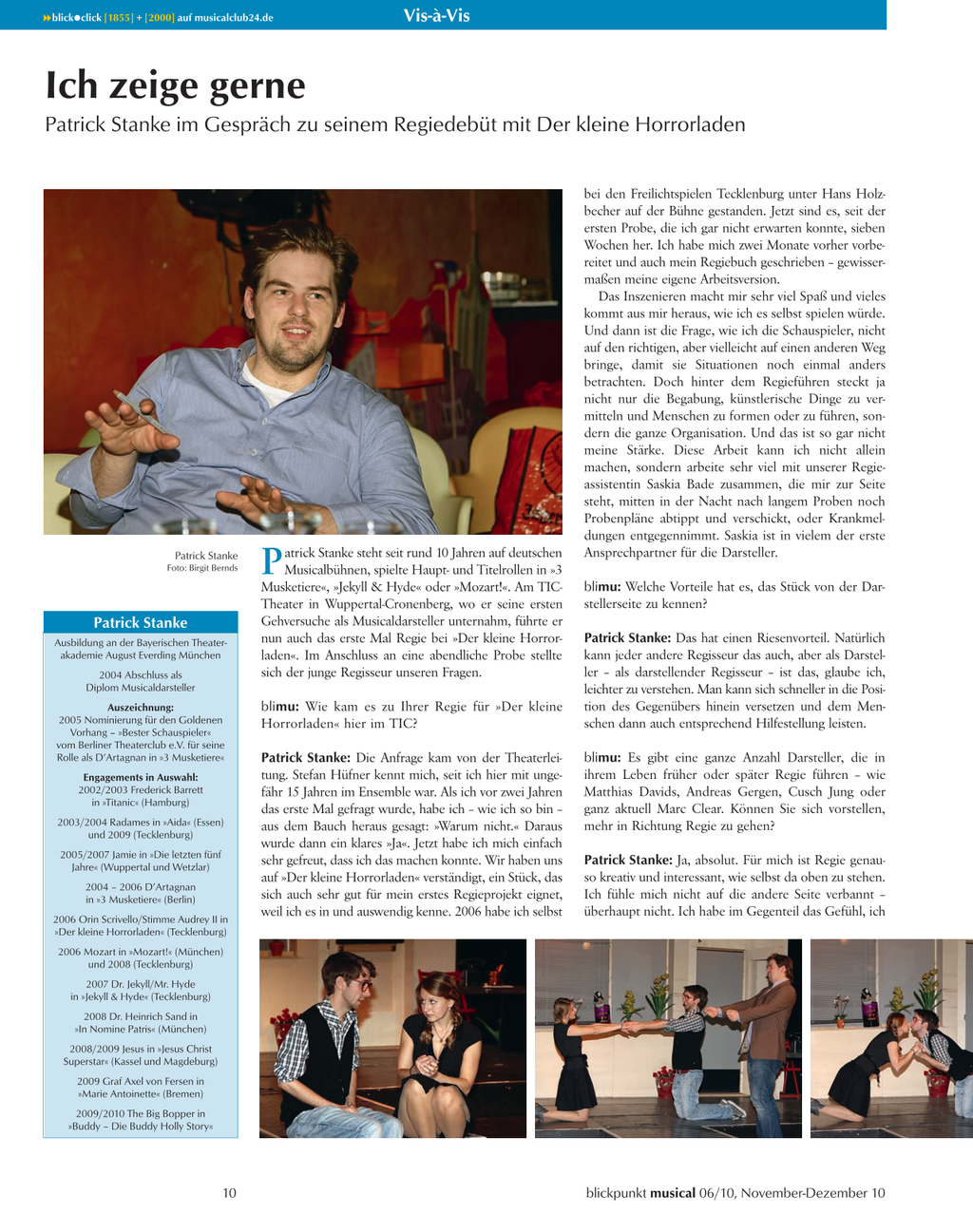 Blickpunkt Musical 06-2010 - Ausgabe 49