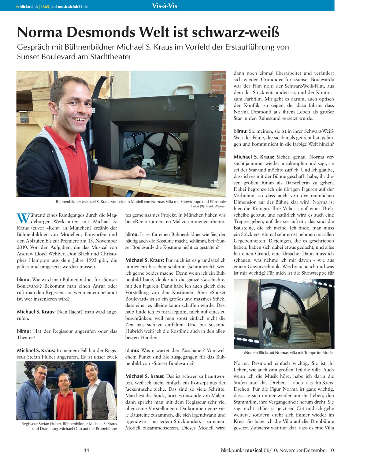 Blickpunkt Musical 06-2010 - Ausgabe 49