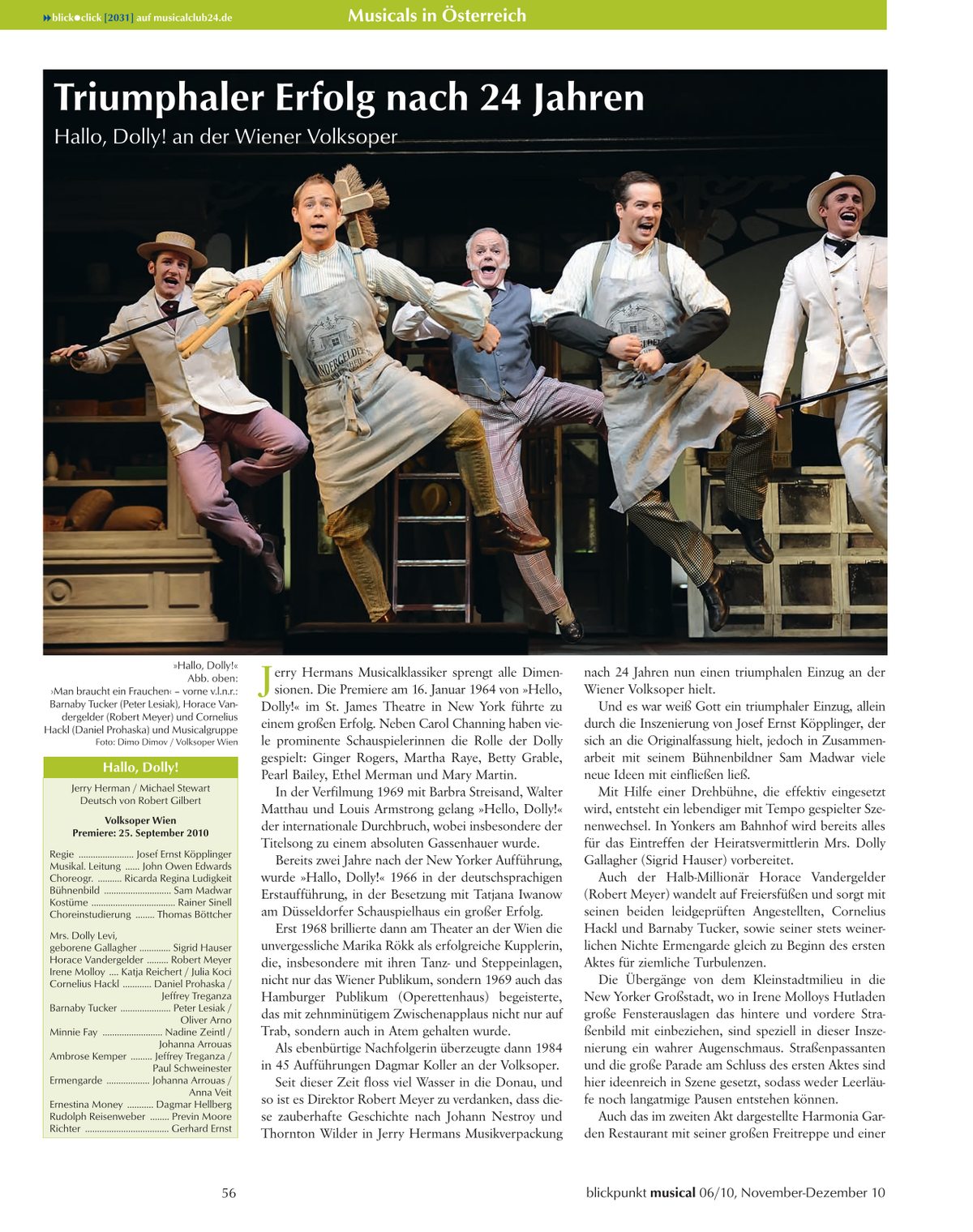 Blickpunkt Musical 06-2010 - Ausgabe 49