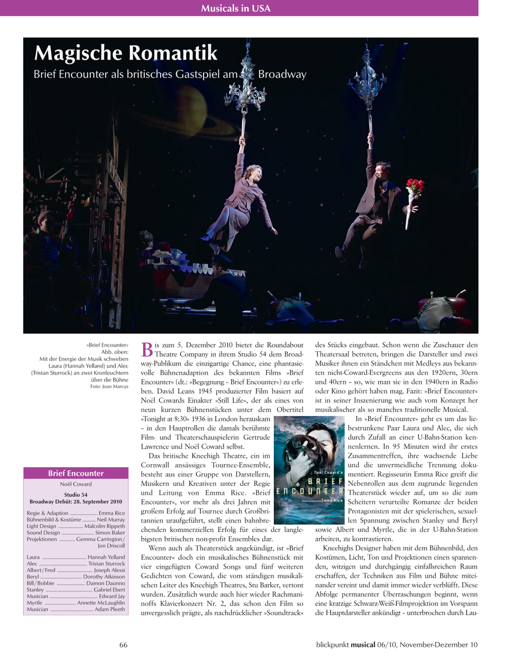 Blickpunkt Musical 06-2010 - Ausgabe 49