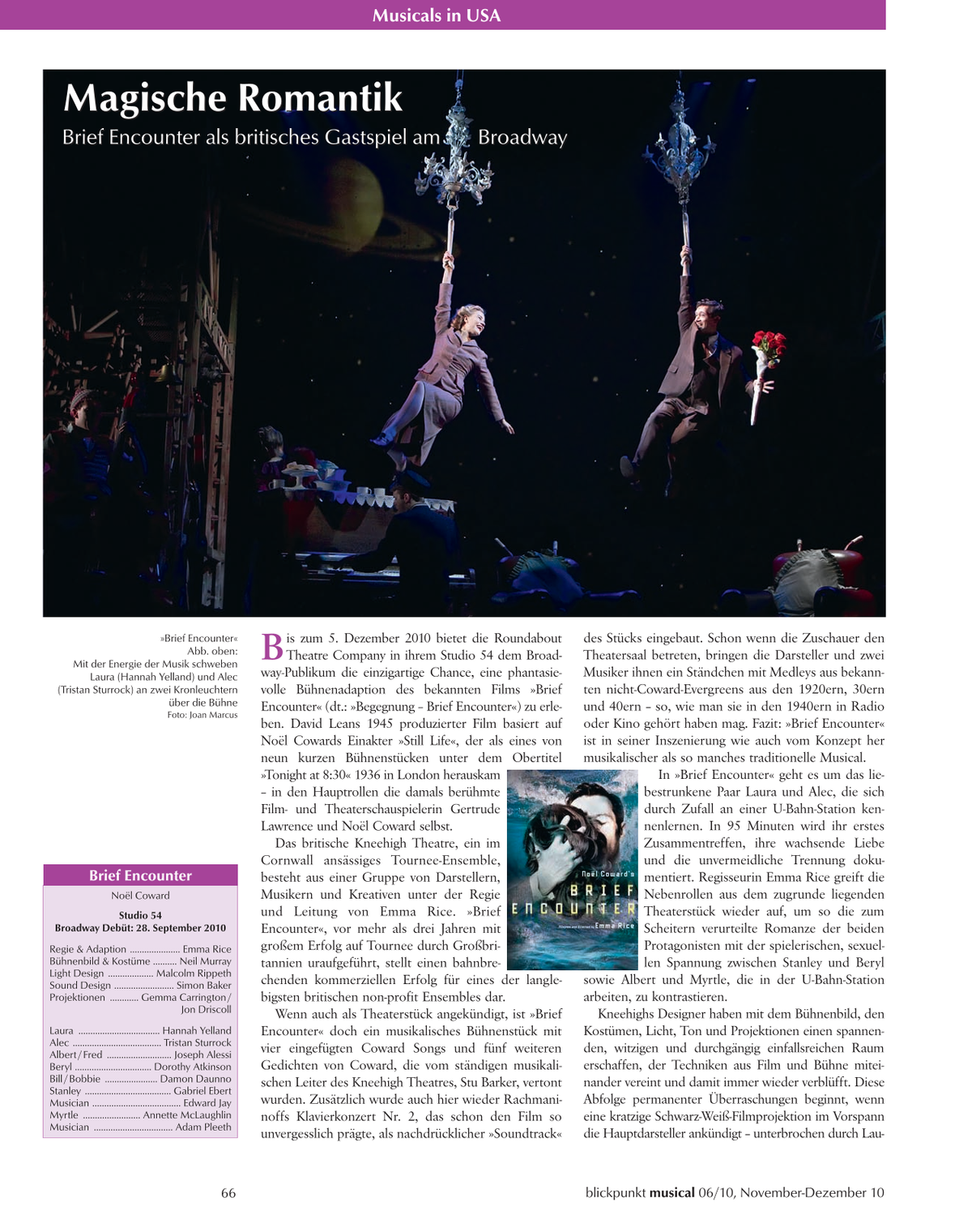 Blickpunkt Musical 06-2010 - Ausgabe 49
