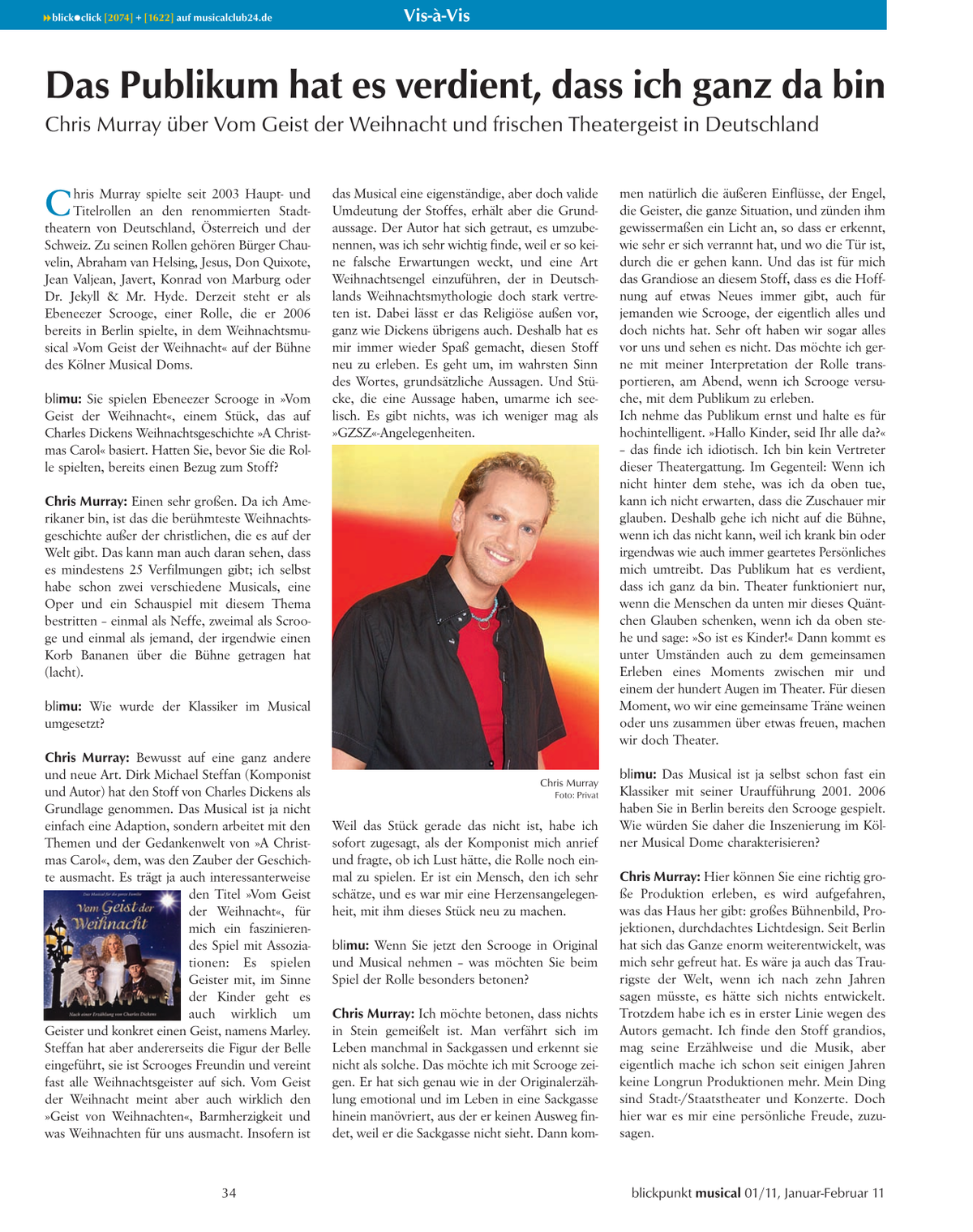 Blickpunkt Musical 01-2011 - Ausgabe 50