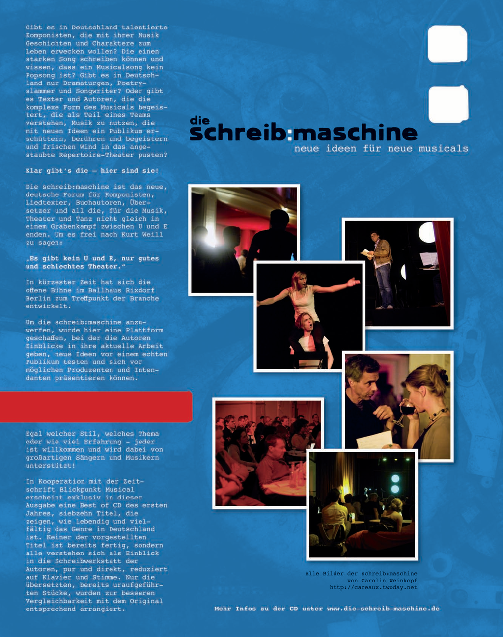 Blickpunkt Musical 01-2011 - Ausgabe 50