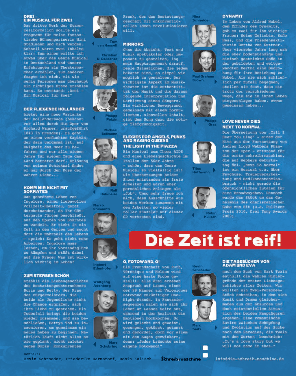 Blickpunkt Musical 01-2011 - Ausgabe 50