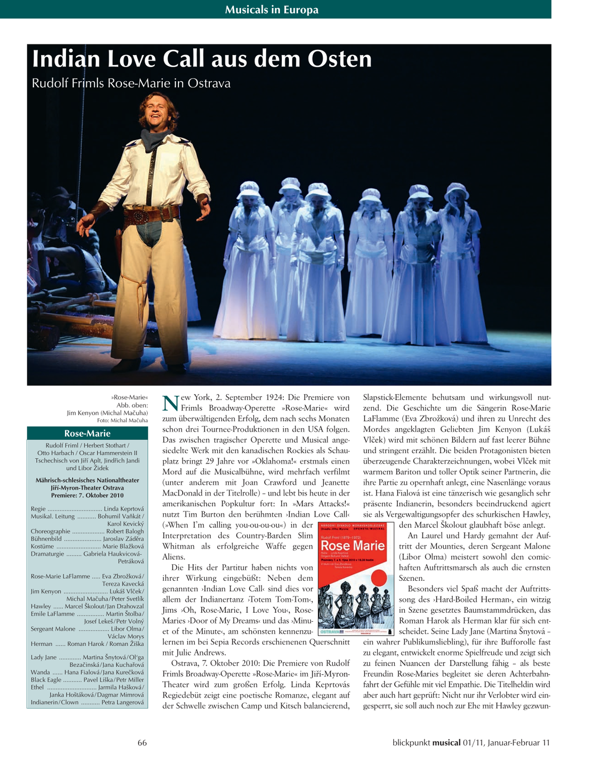 Blickpunkt Musical 01-2011 - Ausgabe 50