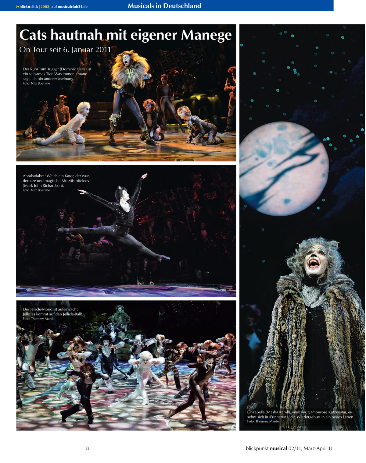 Blickpunkt Musical 02-2011 - Ausgabe 51