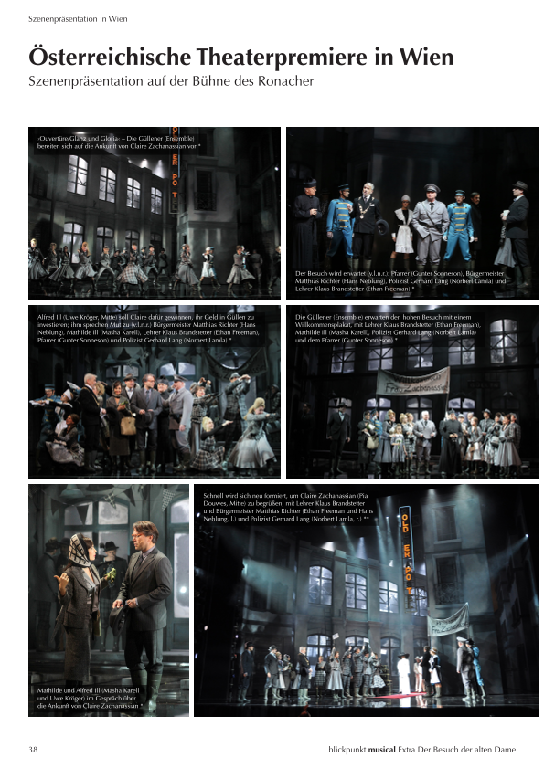 Extra DER BESUCH DER ALTEN DAME - Thun 2013 und Wien 2014