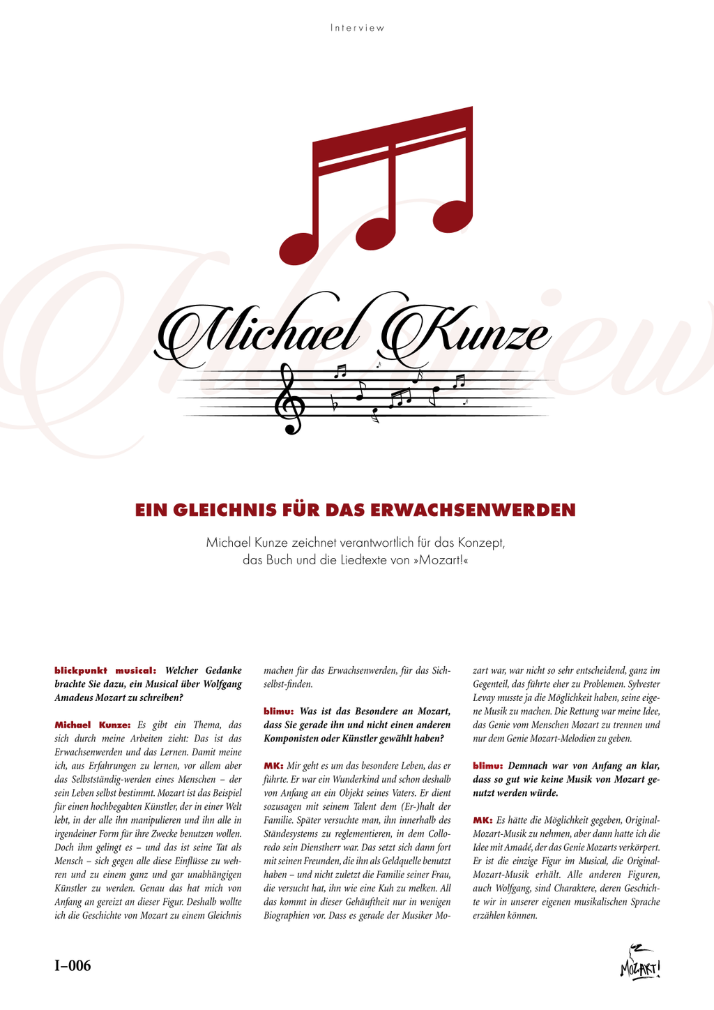 Sonderheft MOZART!