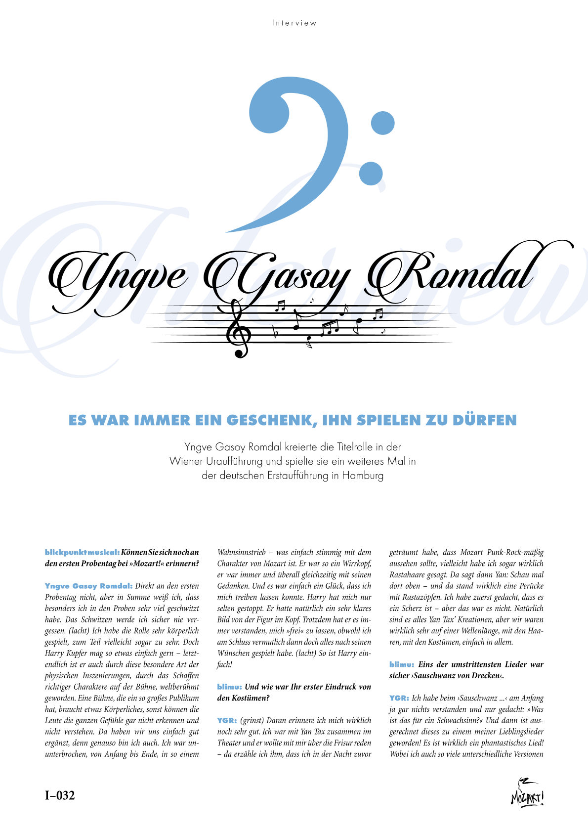 Sonderheft MOZART!