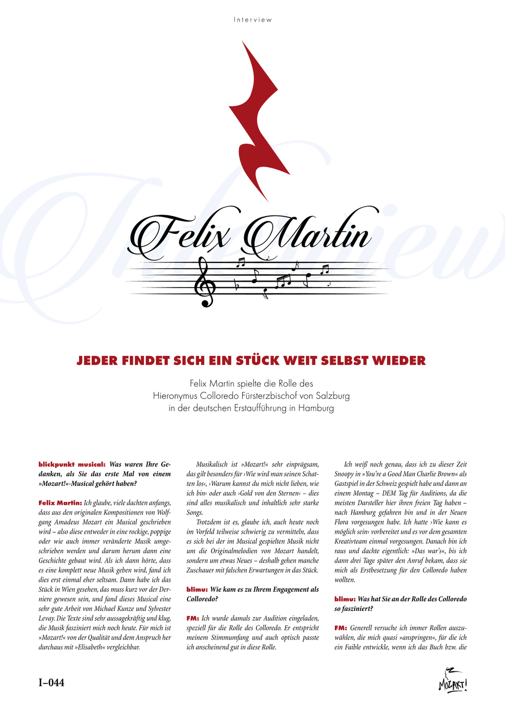 Sonderheft MOZART!