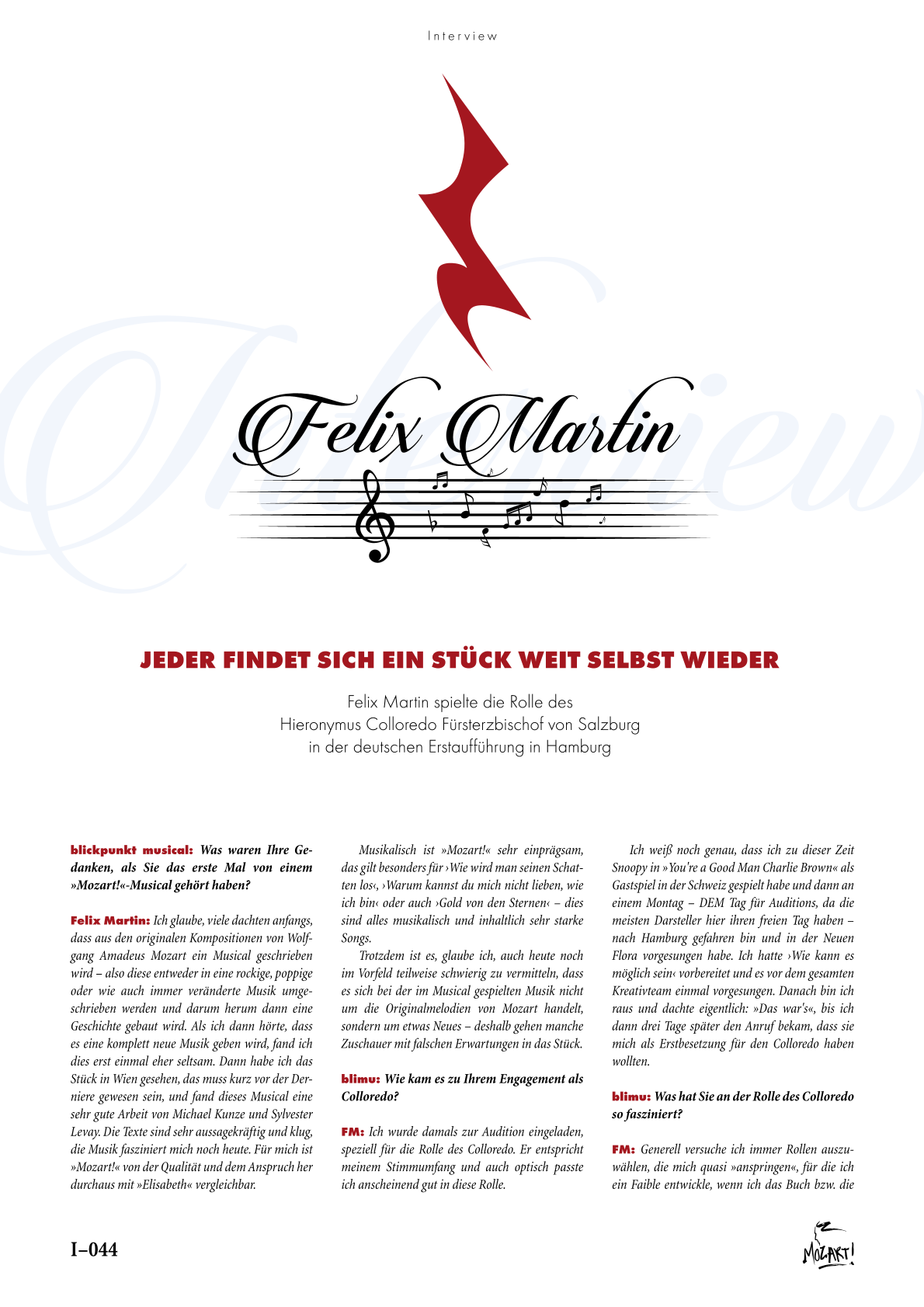 Sonderheft MOZART!