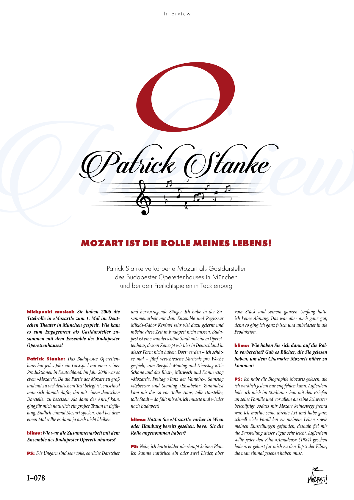 Sonderheft MOZART!