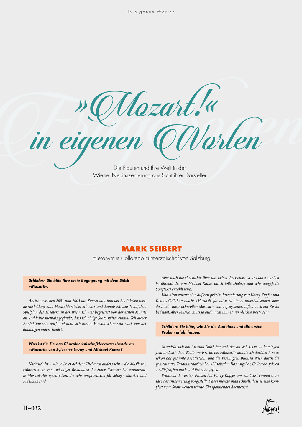 Sonderheft MOZART!